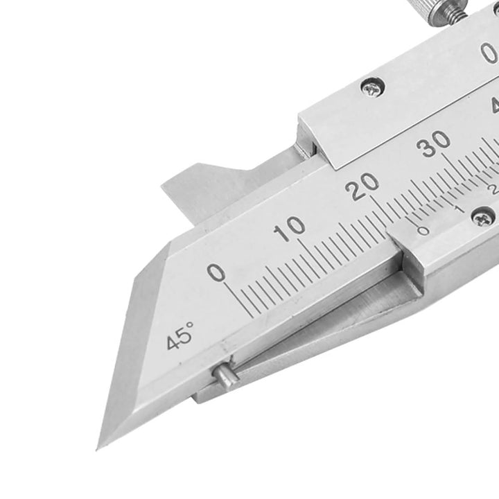 YWBL-WH Fasenmessgerät-Lineal, Messschieber aus Edelstahl, 0–50 Mm, Mechanisches Ablesewerkzeug für