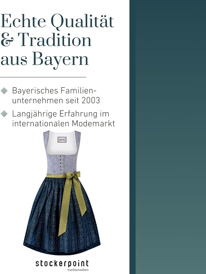 Stockerpoint Damen Eleen Kleid 40 Dunkelblau, 40 Dunkelblau
