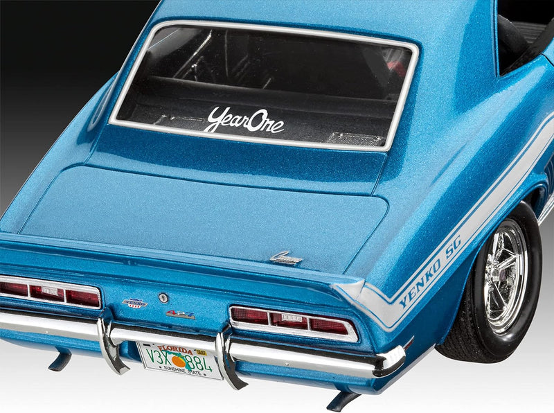 Revell 07694 1969 Chevy Yenko Camaro, Automodell 1:25 zu der bekannten Filmreihe, 19,0 cm The Fast a