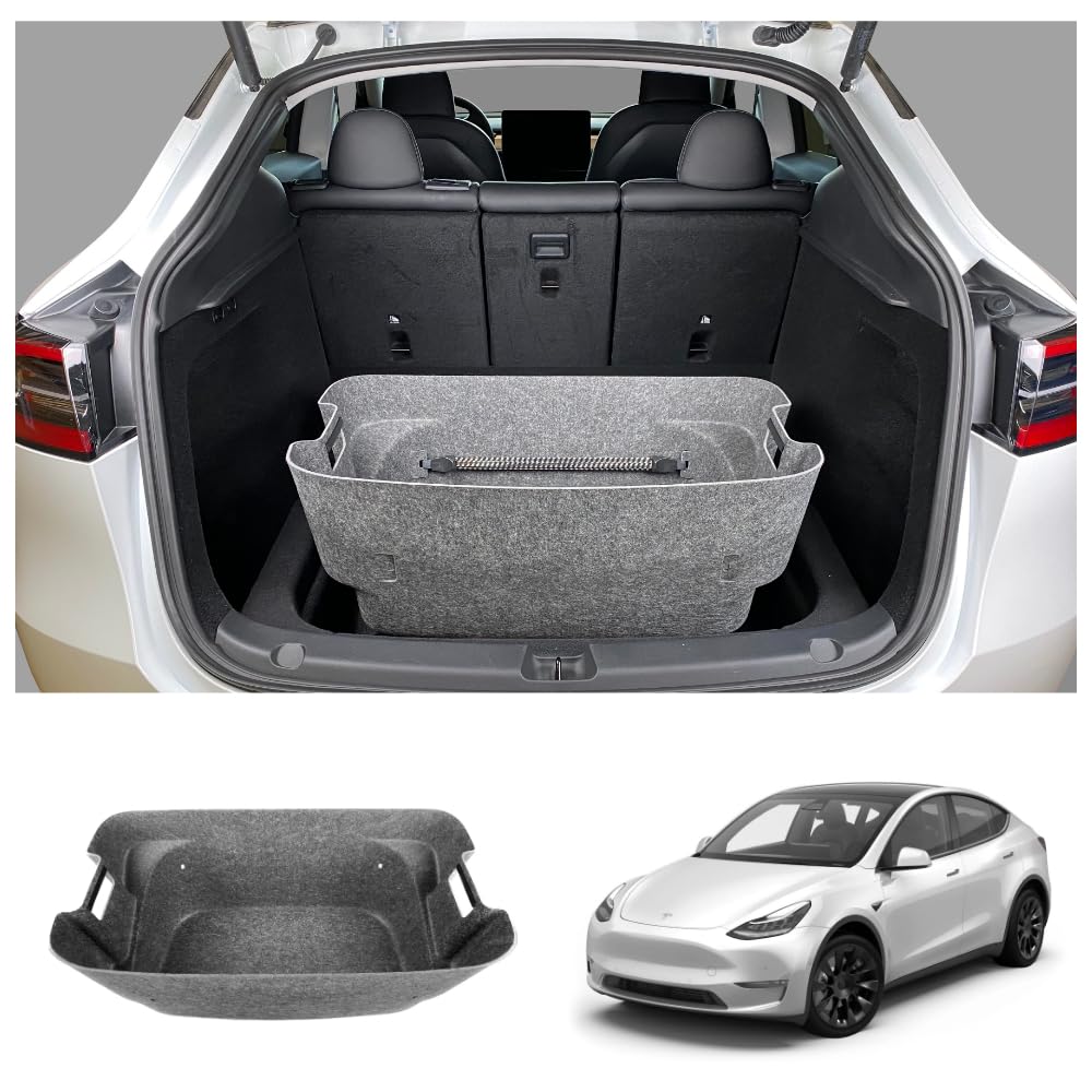 VLOX Tesla Model Y Organizer Box Zubehör Kofferraum Trunk, Trunk