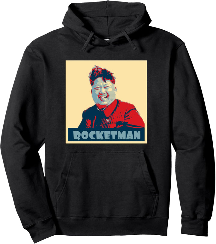Rocketman Kim Jong Un I Lustiges Meme Pullover Hoodie