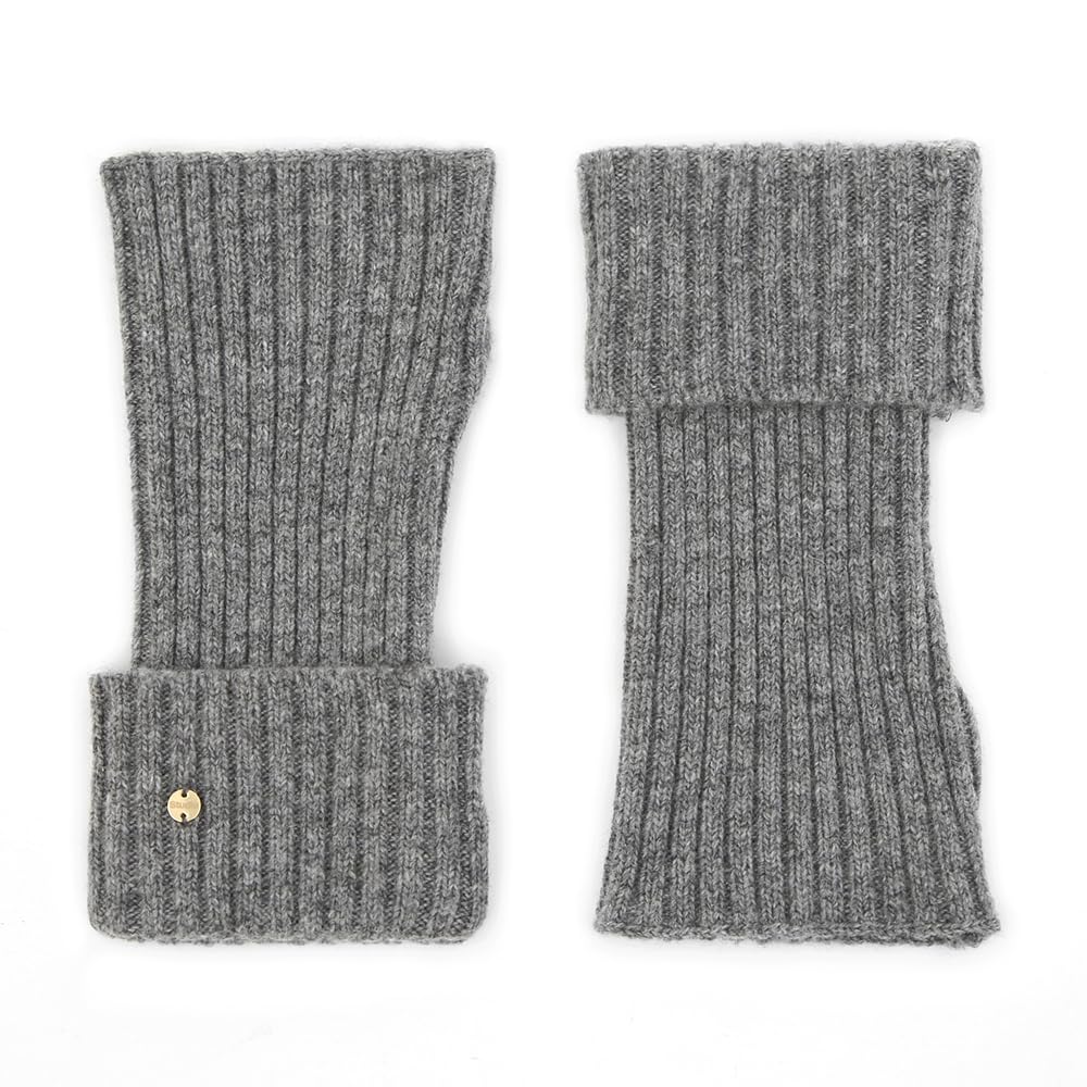 UNDERCONTROL Signature Gold Label Handy-Handschuhe, Kaschmir, weich, gestrickt, fingerlos, kurz, wär