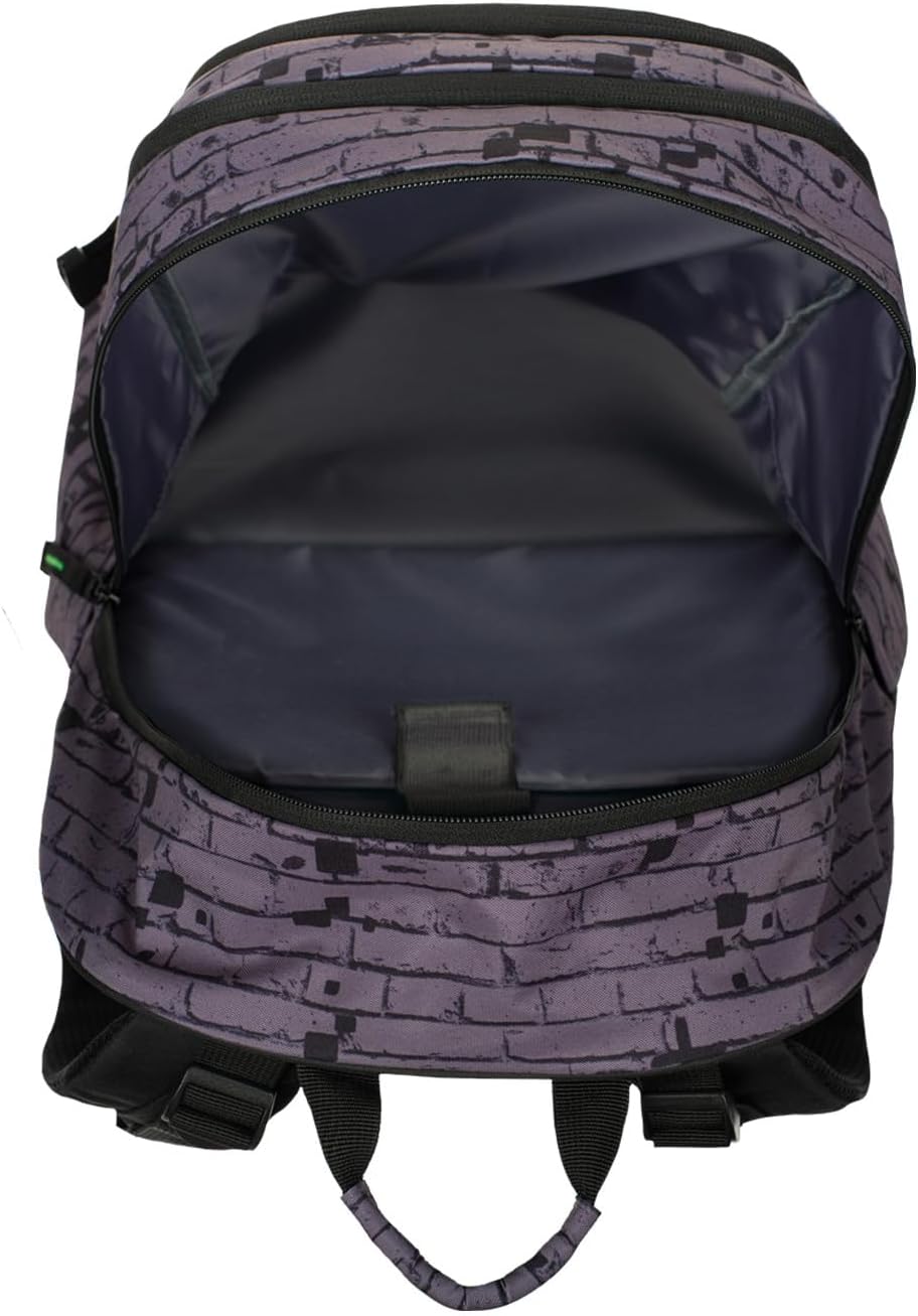 Baagl Schulrucksack für Jungen Mädchen Teenager - Skateboard Rucksack - Kinderrucksack mit Laptopfac