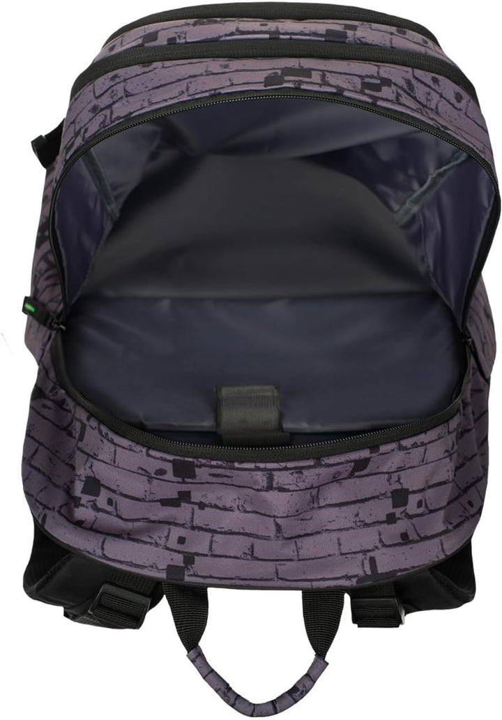 Baagl Schulrucksack für Jungen Mädchen Teenager - Skateboard Rucksack - Kinderrucksack mit Laptopfac