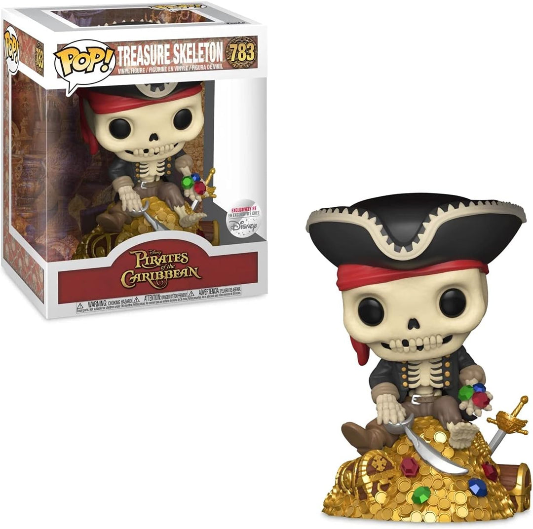 Funko 48889 Pop! Disney: Fluch der Karibik - Schatzskelett (Special Edition) #783