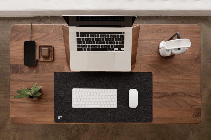 OAKYWOOD - Filz Schreibtischunterlage Anthrazit Grau M Anthracite - Medium, Anthracite - Medium