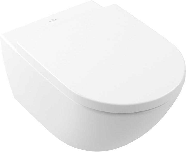 Villeroy & Boch Subway 3.0 WC-Sitz, Toilettendeckel mit Absenkautomatik, abnehmbarer Toilettensitz a