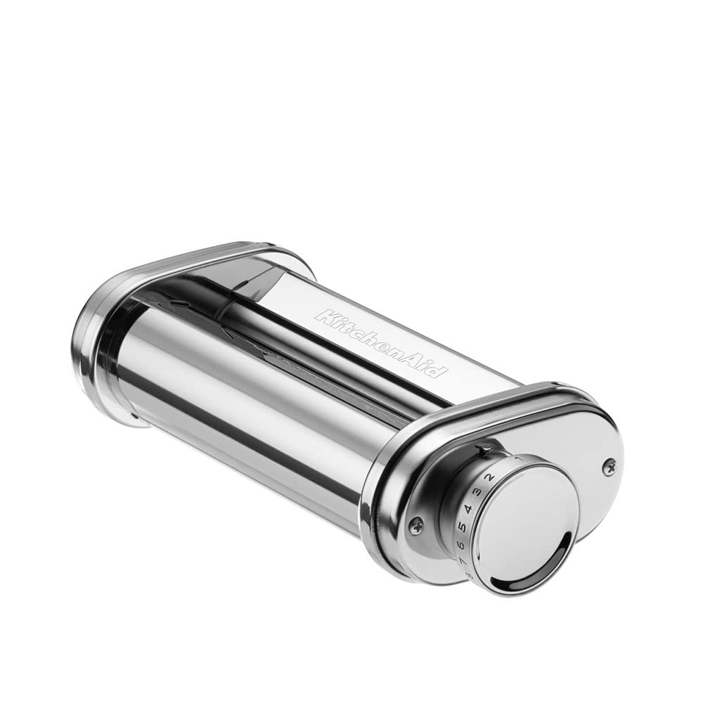 KitchenAid 5KSMPSA Pasta- Roller Edelstahl , nur für KitchenAid, Für KitchenAid Küchenmaschinen