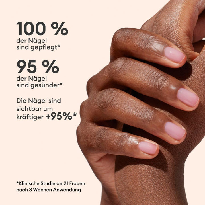MANUCURIST Nagellack Pflege, Active Glow Blueberry (Rosa), Bio-Saft: Mandel, Heidelbeere, pflegender