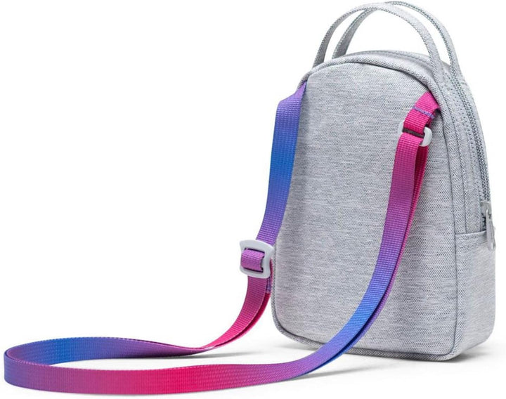 Herschel Nova Crossbody Light Grey Crosshatch Sunrise