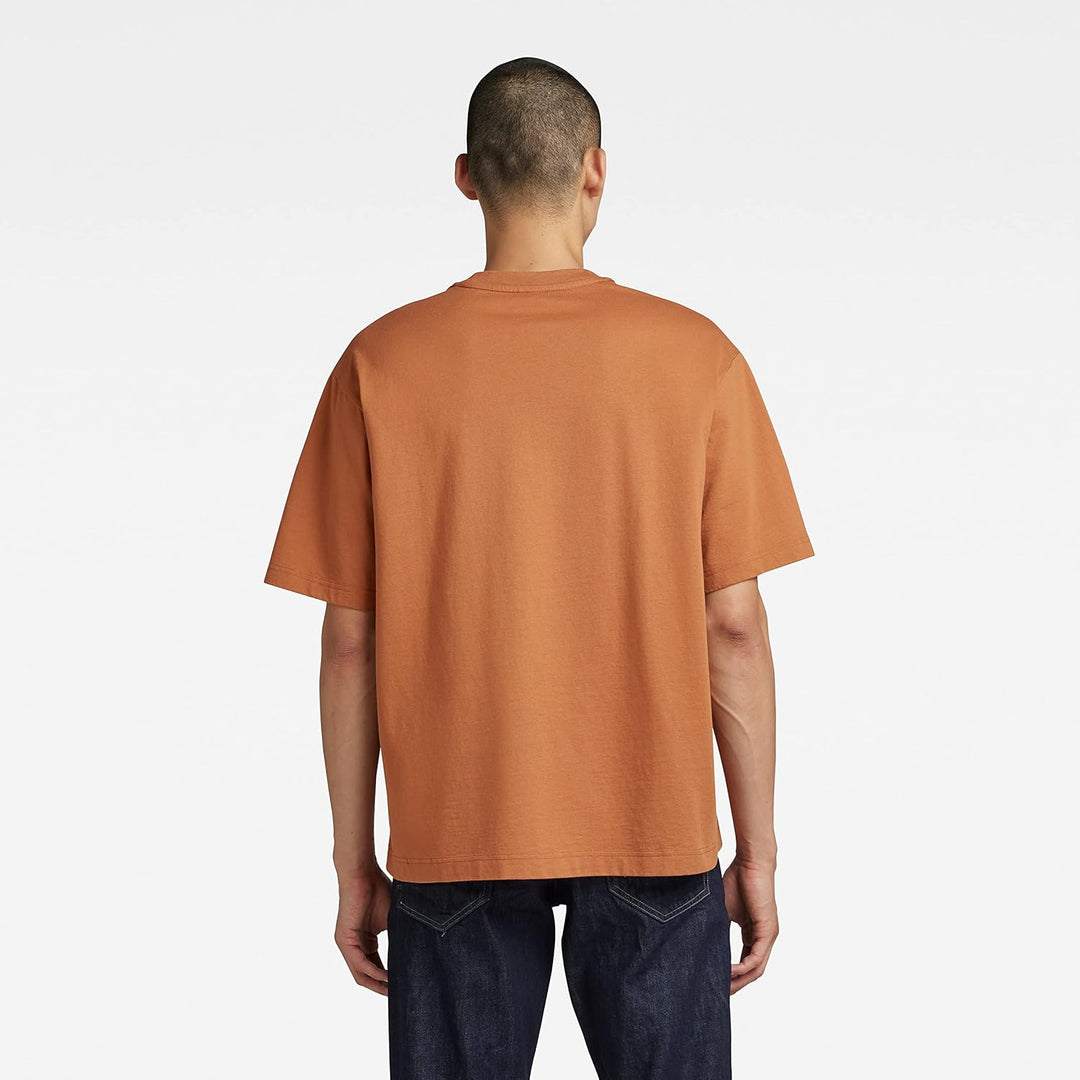 G-Star RAW Herren Unisex Boxy Base T-Shirts L Braun (Chipmunk D23218-c336-3886), L Braun (Chipmunk D