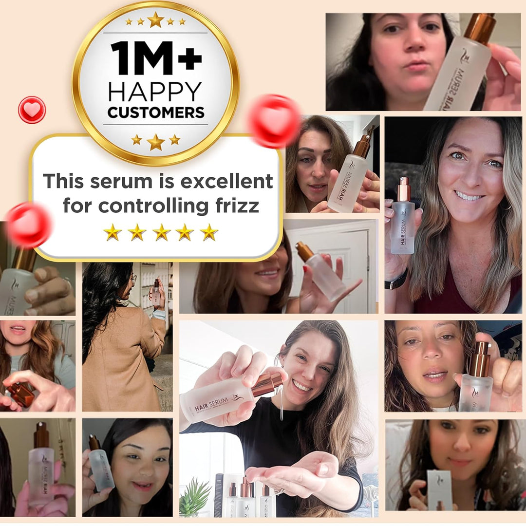 Herstyler Arganöl Hair Repair Serum | Vitamin E Haarserum und Aloe Vera Haarserum für Frizz Control,