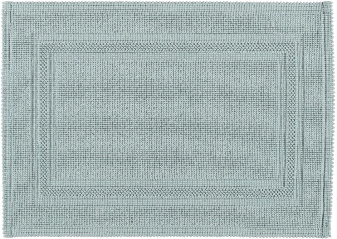 RHOMTUFT Badteppich Gala eckig 50 x 70 cm Farbe: aquamarin 50x70 cm, 50x70 cm