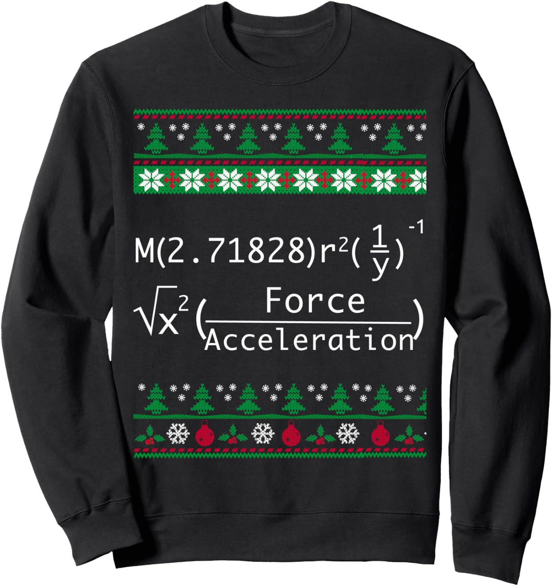 Lustiger Physics Weihnachtspullover - Frohe Weihnachten in der Physik Sweatshirt