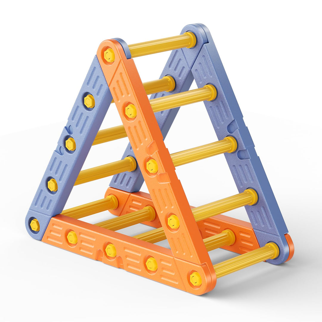 Montessori Indoor Spielset: Plastik Klettergerüst für Kleinkinder und Kinder,Leicht und tragbar, max
