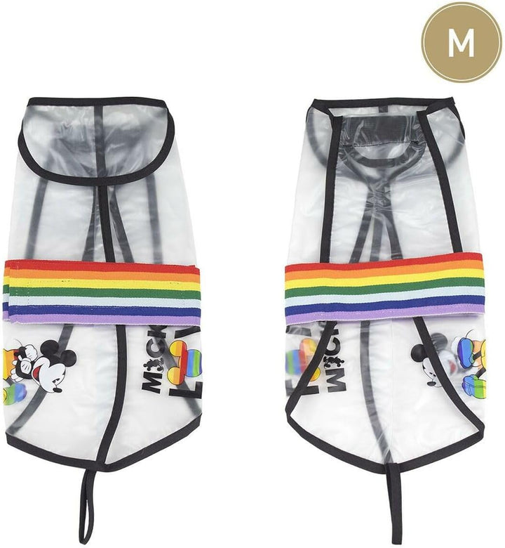 Cerdá - ForFanPets Hunde Zubehör | Disney Pride Regenmantel Hund Wasserdicht - Offizielle Disney Liz