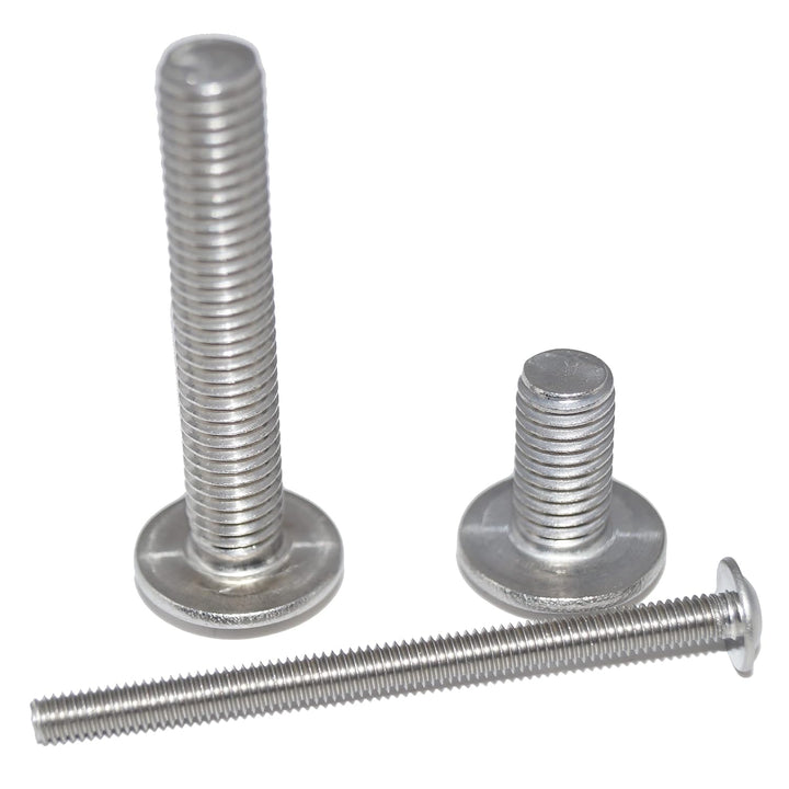 Flachrundkopfschrauben mit Innensechskant mit Flansch M4X55 25 Stück ISO 7380-2 A2 Edelstahl rostfre