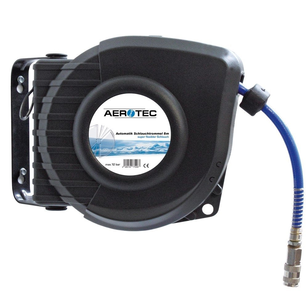 Aerotec 61981 Schlauchtrommel automatik Aero 8 8707119 8 m, 8 m