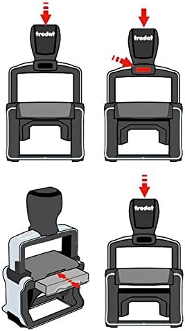 Trodat Professional 5253 Typomatic zum Selbersetzen, max 6 Zeilen, schwarz