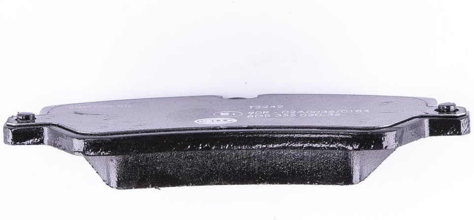 HELLA PAGID 8DB 355 020-361 Bremsbelagsatz - T2242 - Dicke/Stärke: 17.3mm - Bremssystem: TRW - für V