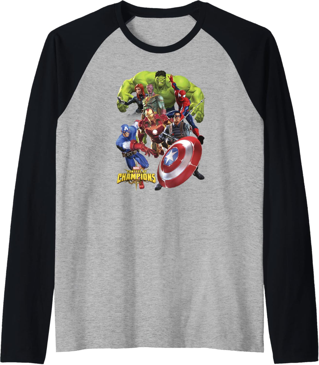 Marvel Contest of Champions Team Avengers Raglan