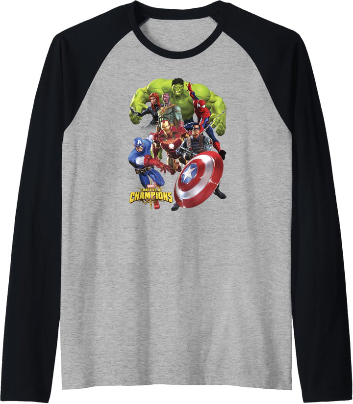 Marvel Contest of Champions Team Avengers Raglan