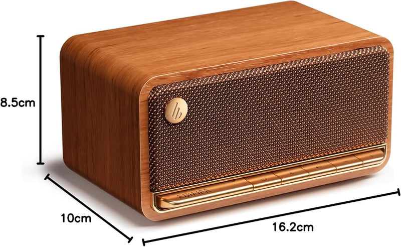 Edifier MP230 - Tragbarer Bluetooth-Lautsprecher im Retro-Design, kabellos. Wiedergabe über Bluetoot