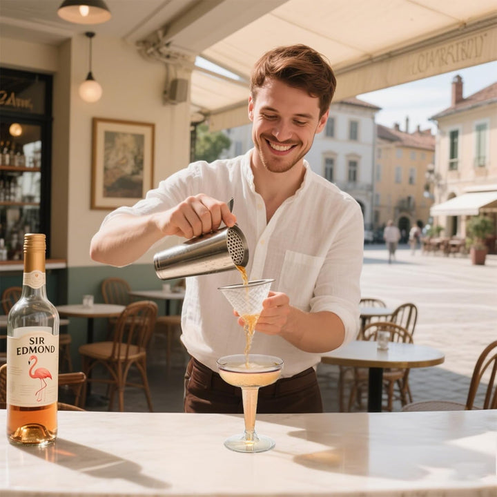 Hacaroa 75 Stück Kunststoff Champagner Coupe, 120 ml Champagner Gläser Cocktail Gläser, Einweg Party