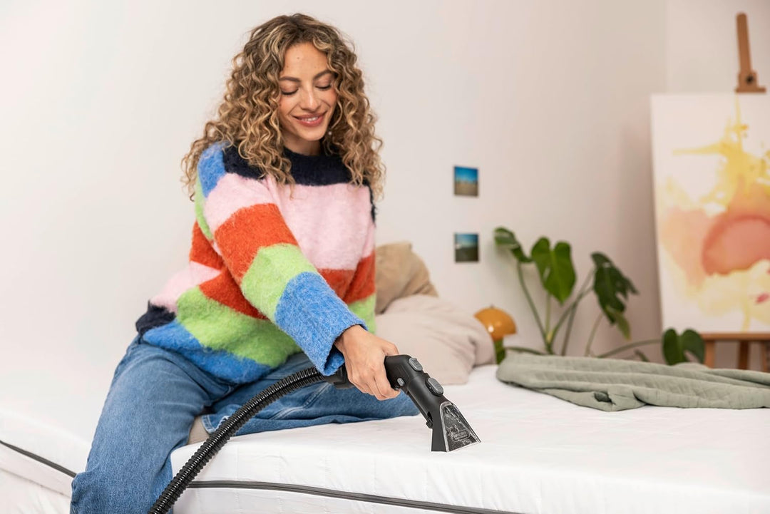 Kärcher Waschsauger SE 3 Compact Home Shoe N1, Aufnahmeleistung: 500 W, Frischwassertank: 1,7 l, Flä