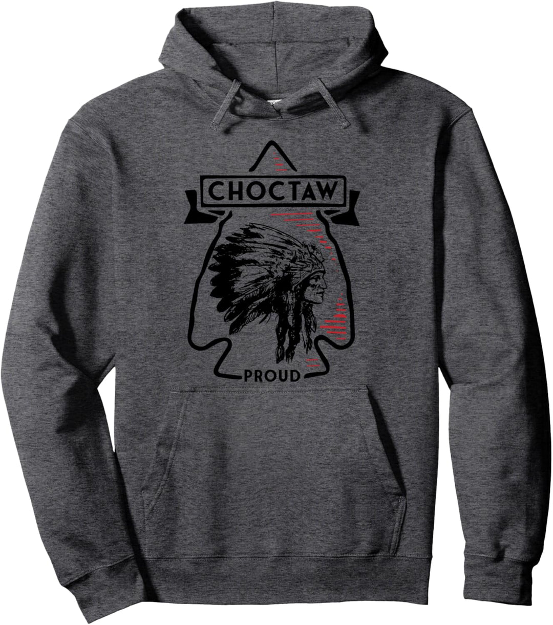 Choctaw Indianer Indianer Vintage Indianer Cheif Pfeil Pullover Hoodie