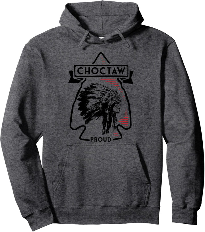 Choctaw Indianer Indianer Vintage Indianer Cheif Pfeil Pullover Hoodie