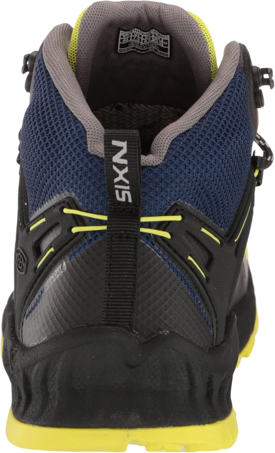 KEEN Herren Nxis Evo Mid Waterproof Wanderstiefel 42.5 EU Black Evening Primrose, 42.5 EU Black Even