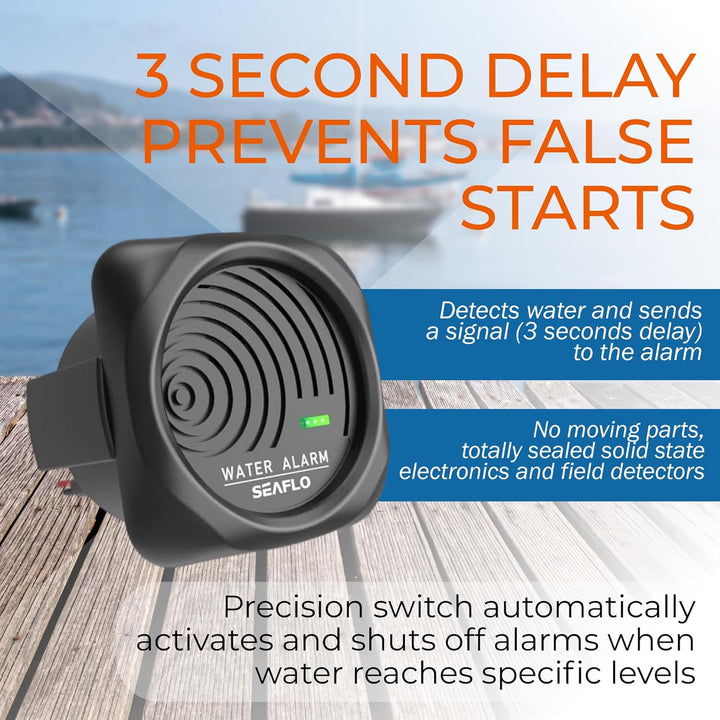 LIGHTEU SEAFLO 12V hohe Wasserstand Bilge Alarmanlage