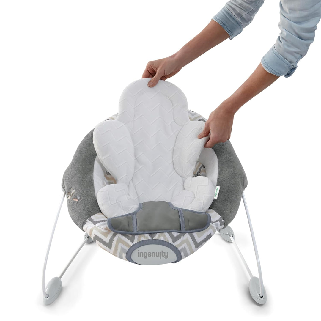 Ingenuity, automatische Babywippe, Braden mit 2 Schaukelgeschwindigkeiten, mehr als 12 Melodien, abn