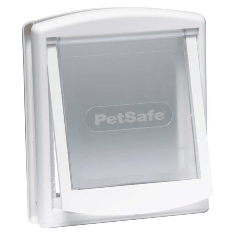 PetSafe Staywell Haustiertüre Original mit 2 Verschlussoptionen, Für Innen- und Aussentür, Für Hunde