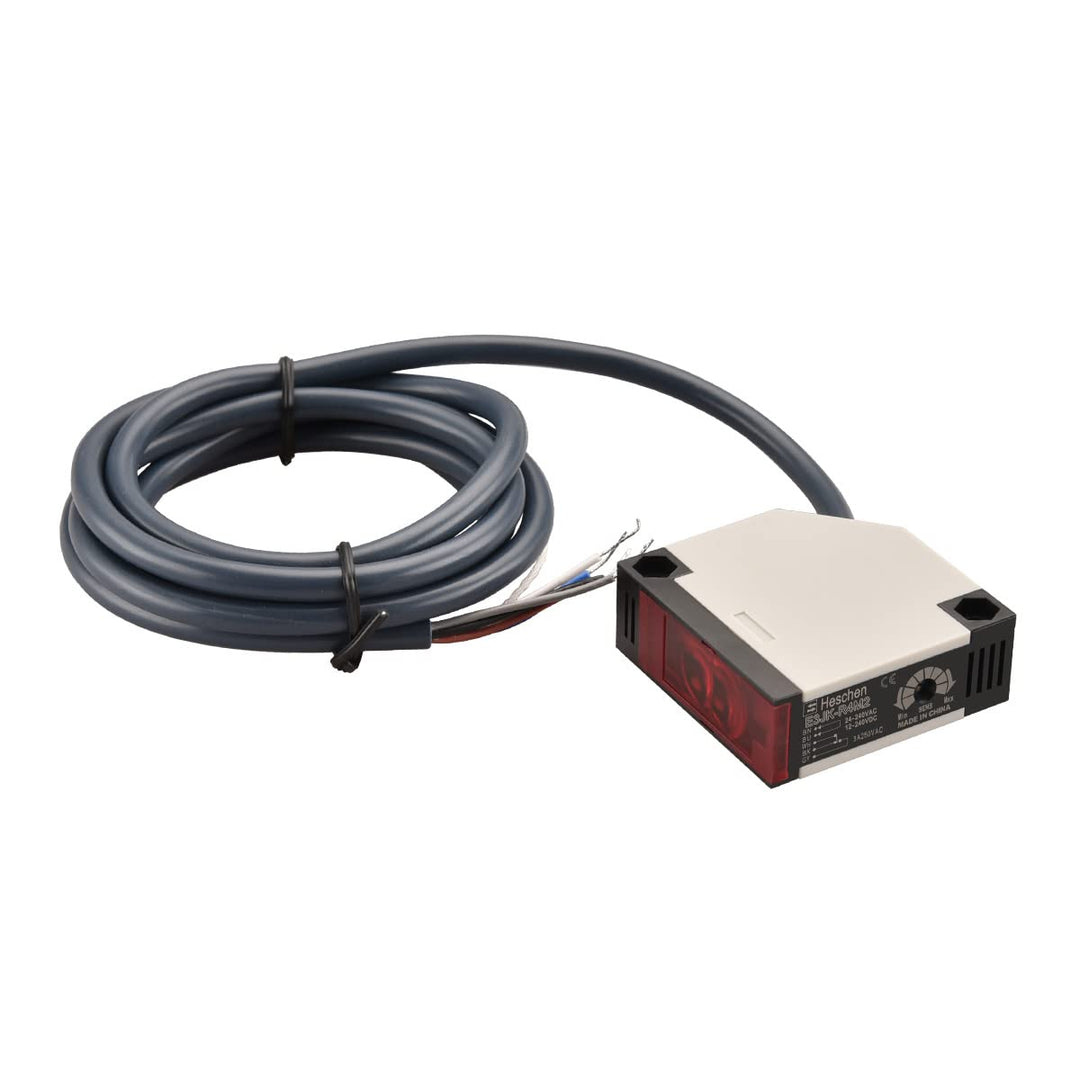 Heschen Fotoelektrischer Sensorschalter, E3JK-R4M2, 24-240VAC/12-240VDC, Reflexionsart, Erfassungsab