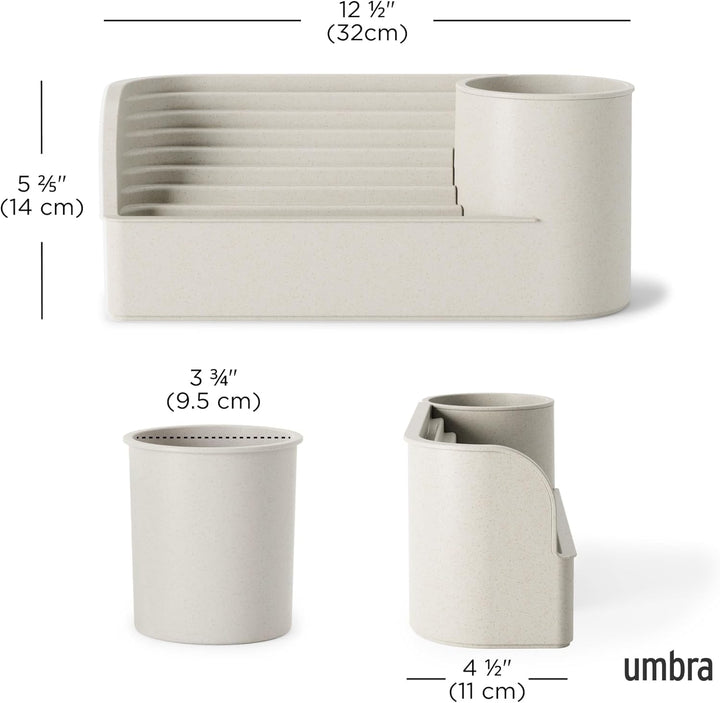 Umbra Stream Tischbrunnen – Zen Wasserspiel für Schlafzimmer &amp; Büro, Entspannender Mini-Brunnen in S