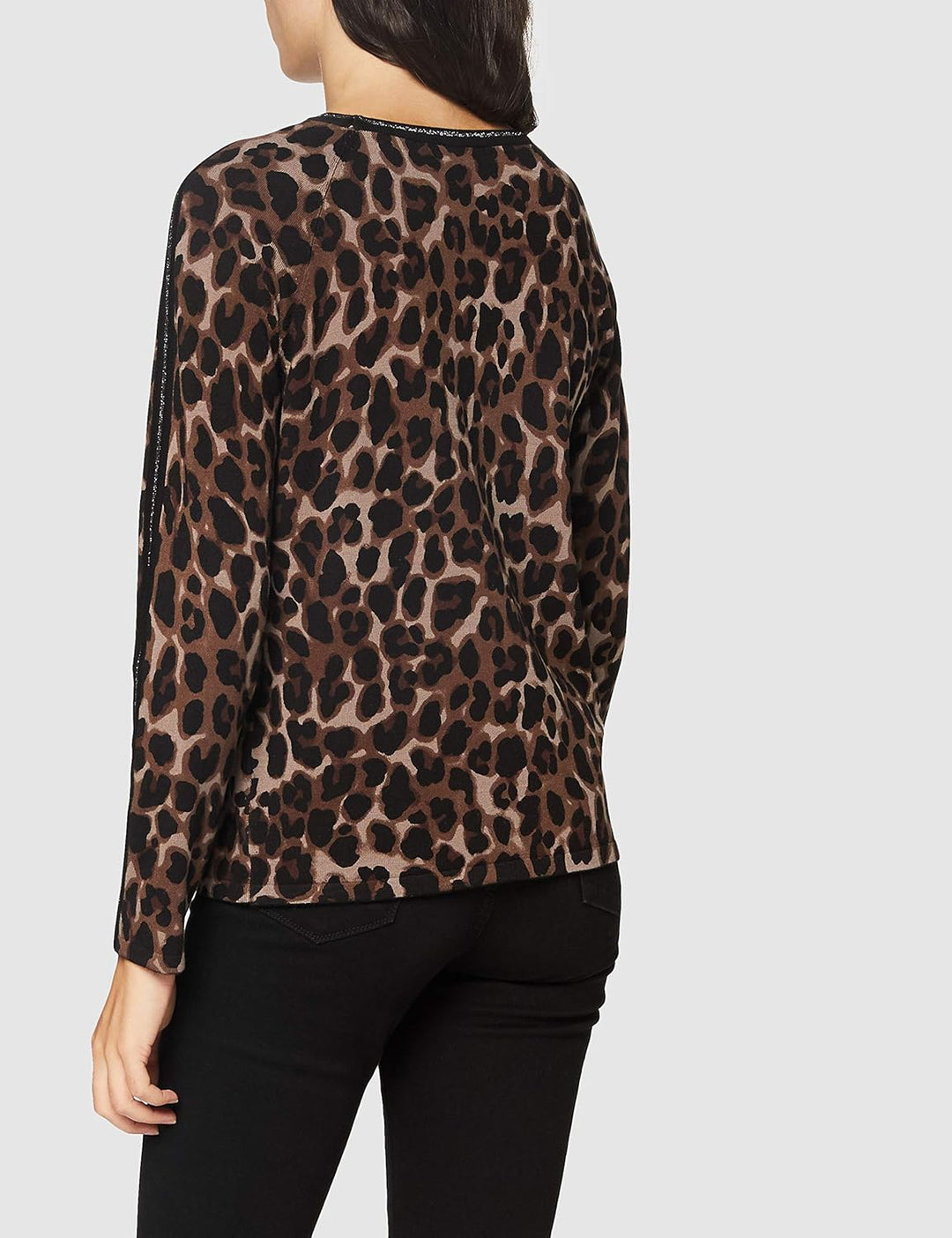 Betty Barclay Damen Pullover 38 Black/Brown, 38 Black/Brown