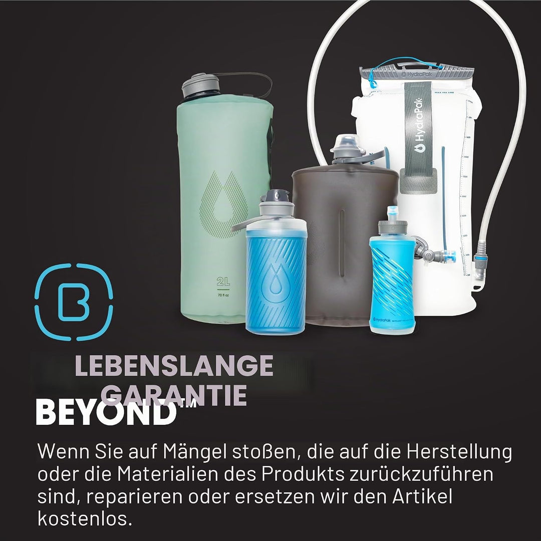 Hydrapak Seeker - Collapsible Water Storage (3L/100oz) - BPA & PVC Free Camping Hydration Reservoir