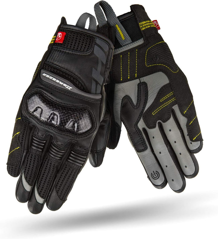 SHIMA X-Breeze 2 Lady Motorradhandschuhe Damen - Belüftete, Sommer, Touchscreen Textil Handschuhe mi