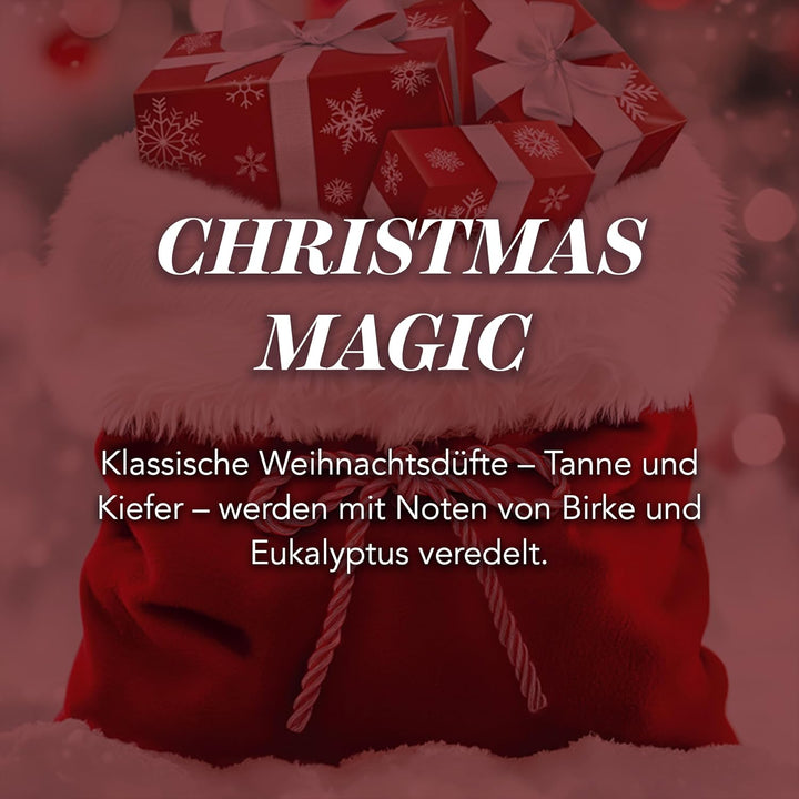 Yankee Candle Duftkerze im Glas (Grosse Kerze im Glas) | Christmas Magic | Brenndauer bis zu 150 Stu
