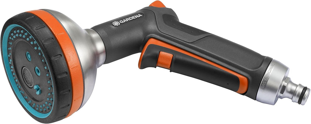GARDENA Frostsicher – Premium-Metallsprüher (fünf Sprühmuster) + Wasserstopp Vielseitig einsetzbar M