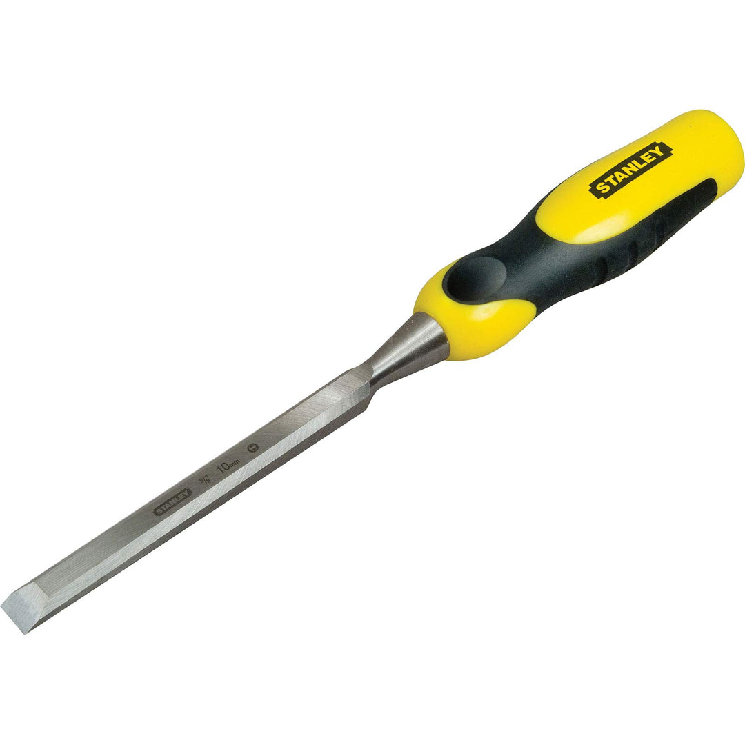 STANLEY Dynagrip Stechbeitel (6 mm Eisenlänge, Karbonstahl, Chrom-Stahl-Legierung, Schlagkappe aus S