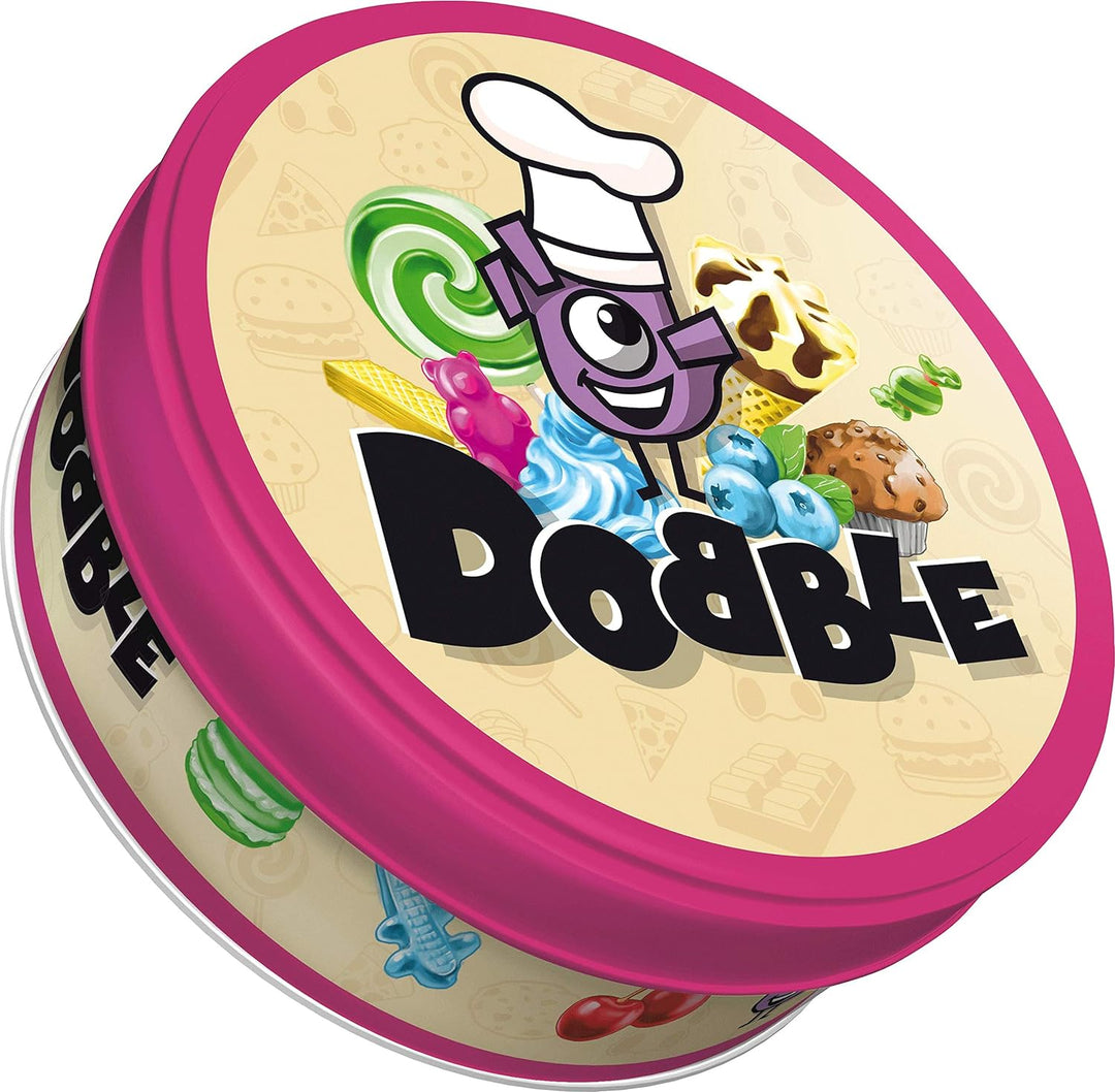 Asmodee, Dobble Junior, Card Game, Ages 4+, 2-8 Players, 15 Minutes Playing Time 2. 30 Cards Dobble