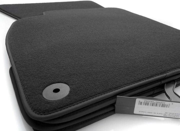 Fussmatten passend bei A6 S6 (4G) A7 Premium Qualität Autoteppich 4-teilig Velours schwarz