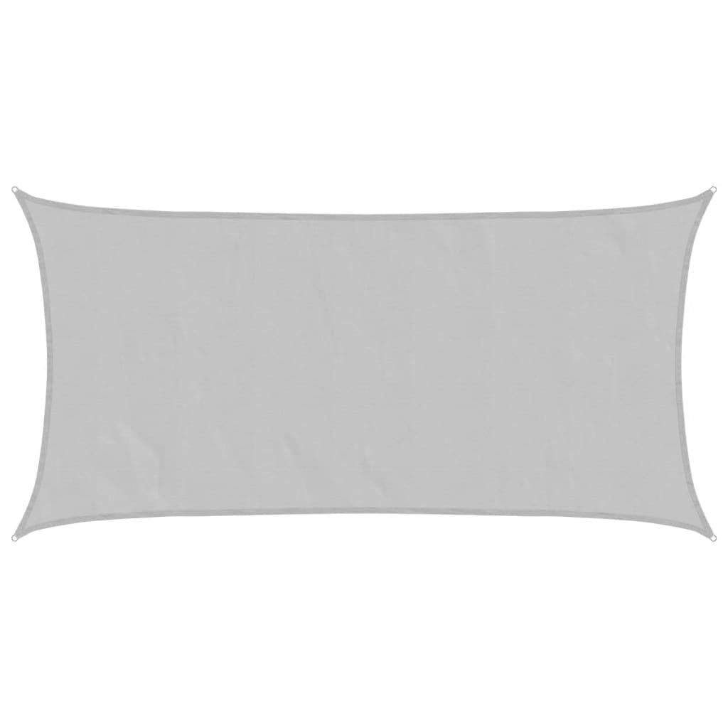 vidaXL Sonnensegel Hellgrau 3,5x2 m 100% Polyester Oxford Hellgrau 2 x 3.5 m, Hellgrau 2 x 3.5 m