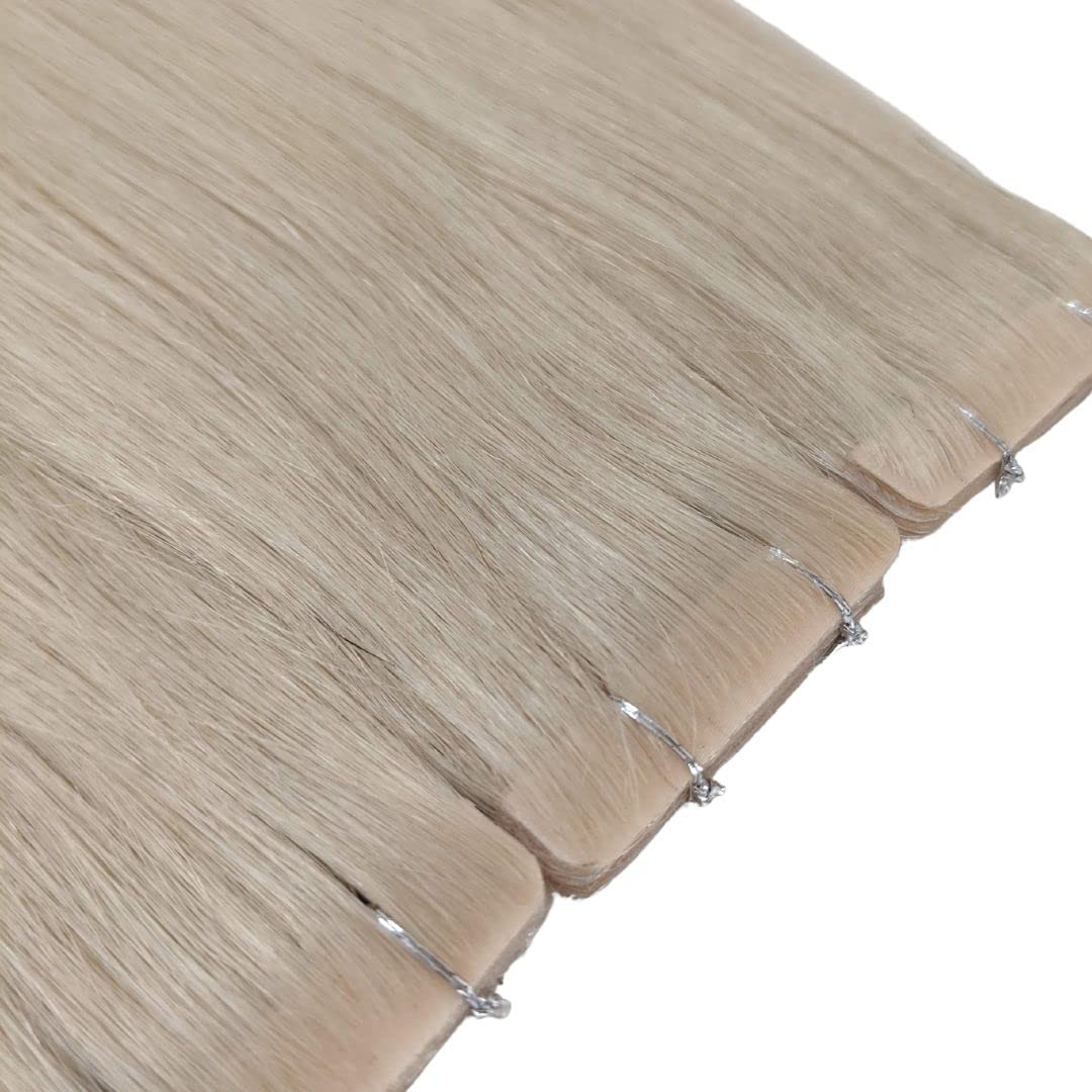Invisible Tape In Extensions Echthaar Hair Extensions Haarverlängerung in Salon Qualität 10 Stück 45