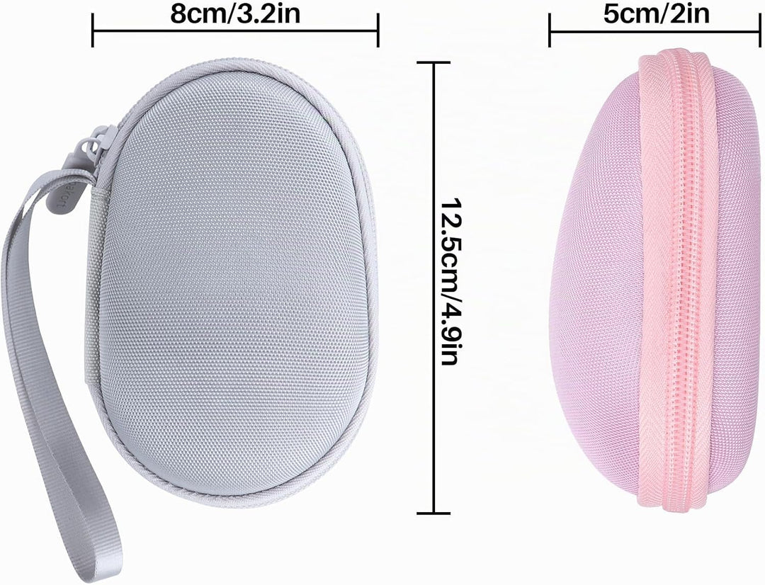 Lebakort Hart Schutz Hülle Etui Tasche für Logitech Signature M650 Maus (Pink) Rose M650 Tasche, Ros