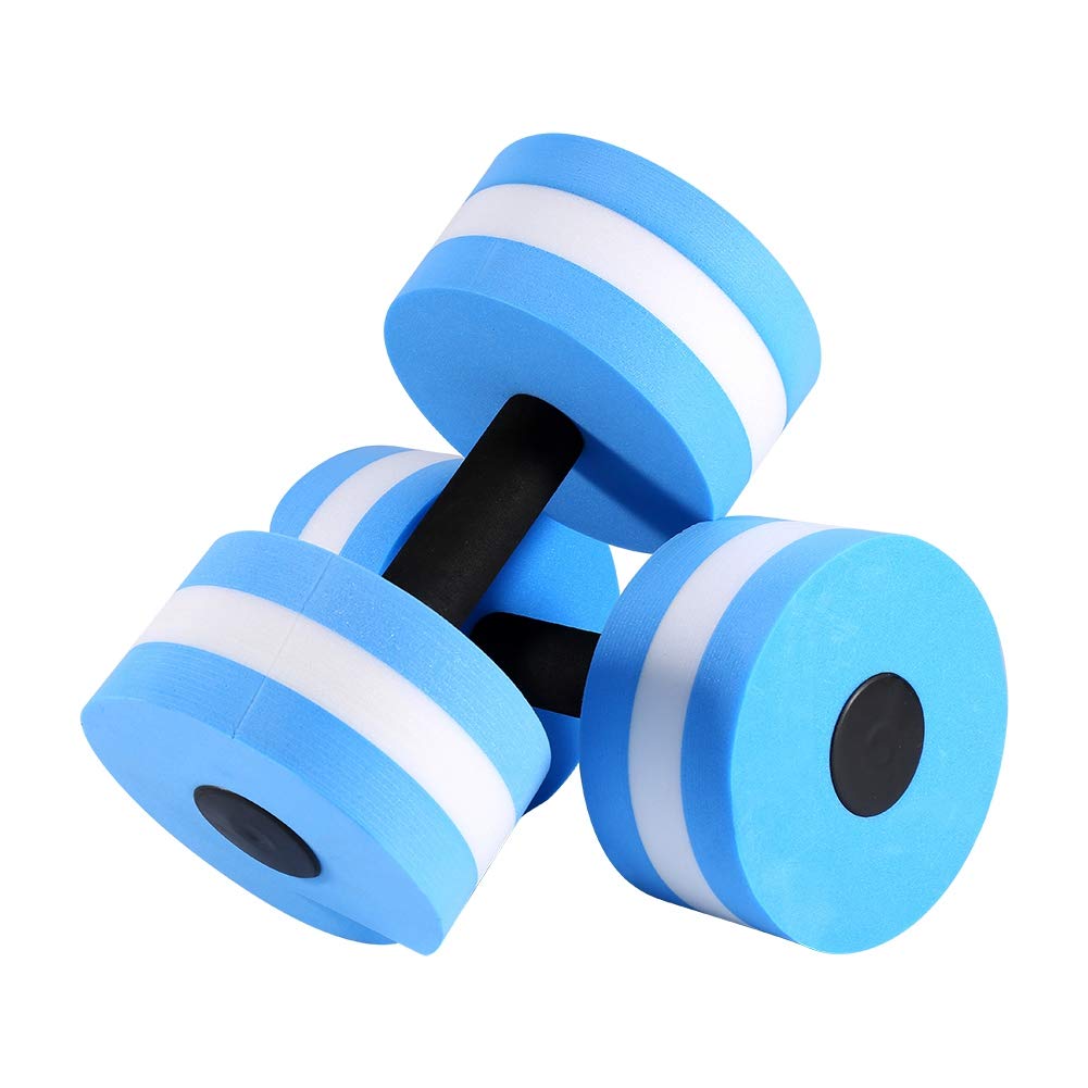 Aquatic Exercise Dumbbells Wassergymnastik Hanteln EVA Schwimmbad Übungsgeräte Fitness Training 2er