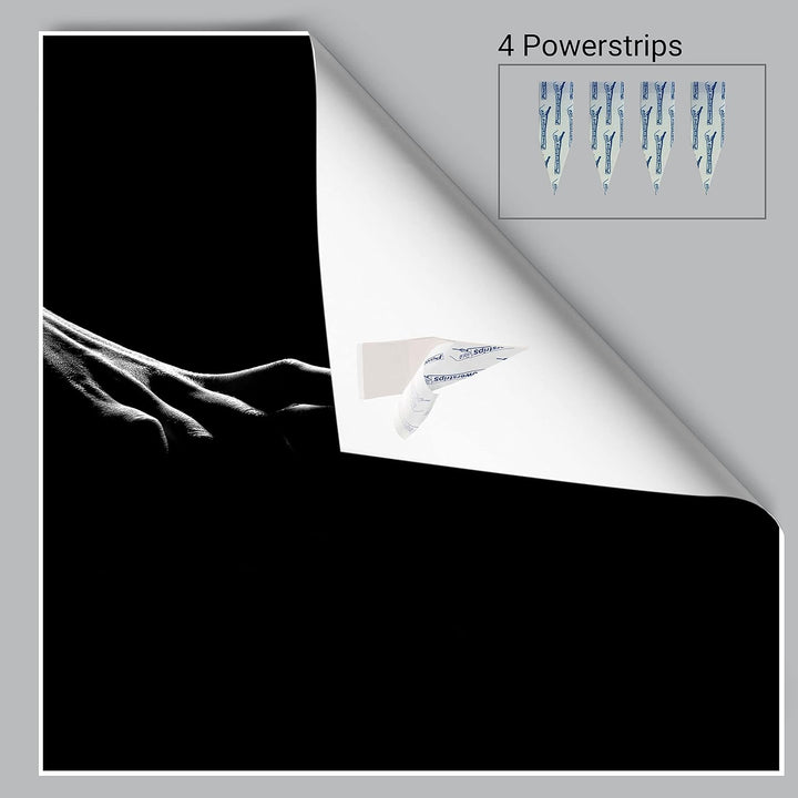 wandmotiv24 Poster als Wanddeko, Grösse 50x50cm, sinnliches Foto, Gesicht, Körper, Frau, Model, Sexy